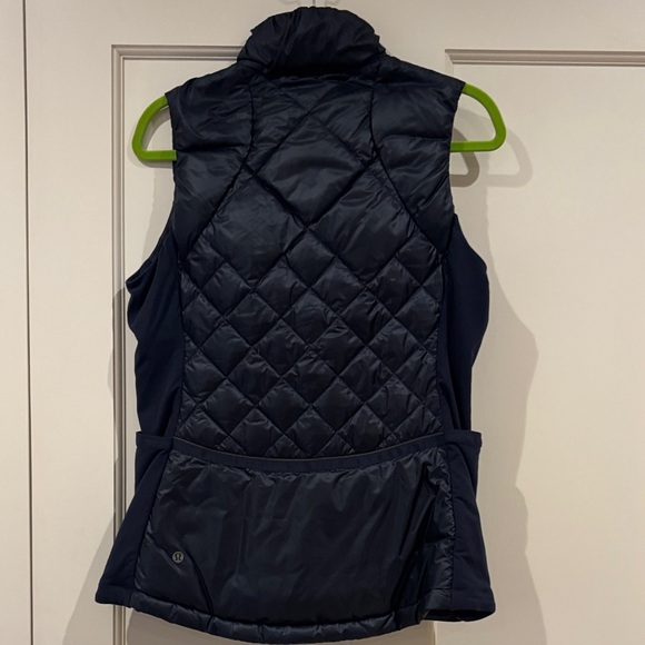 Lululemon Athletica Quilted Navy Vest - Picture 3 of 3
